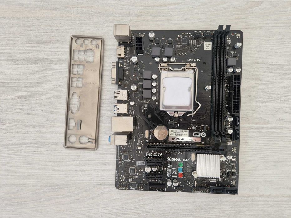 BIOSTAR H310 (Сокет LGA1151v2, DDR4) материнская плата + Гарантия