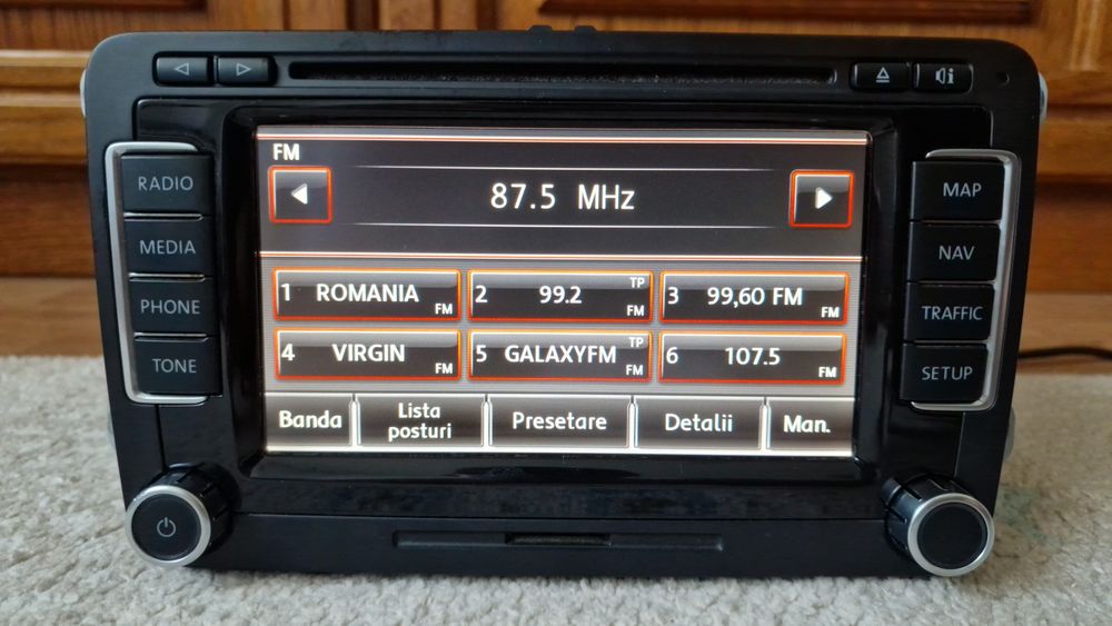 RNS 510 Dynaudio / Lb. Romana / Harti / Cod Pin
