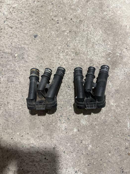 Тройник на печку BMW e36