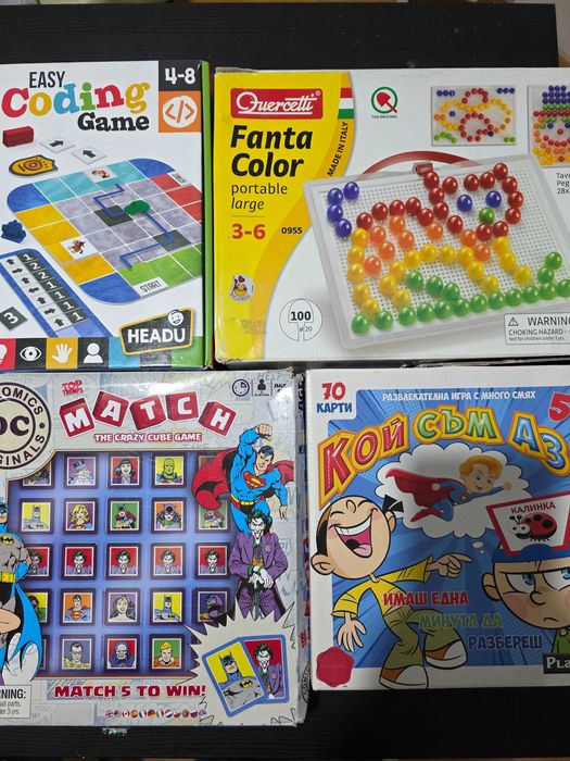Настолни игри- катан за деца, лабиринт, smart games и други