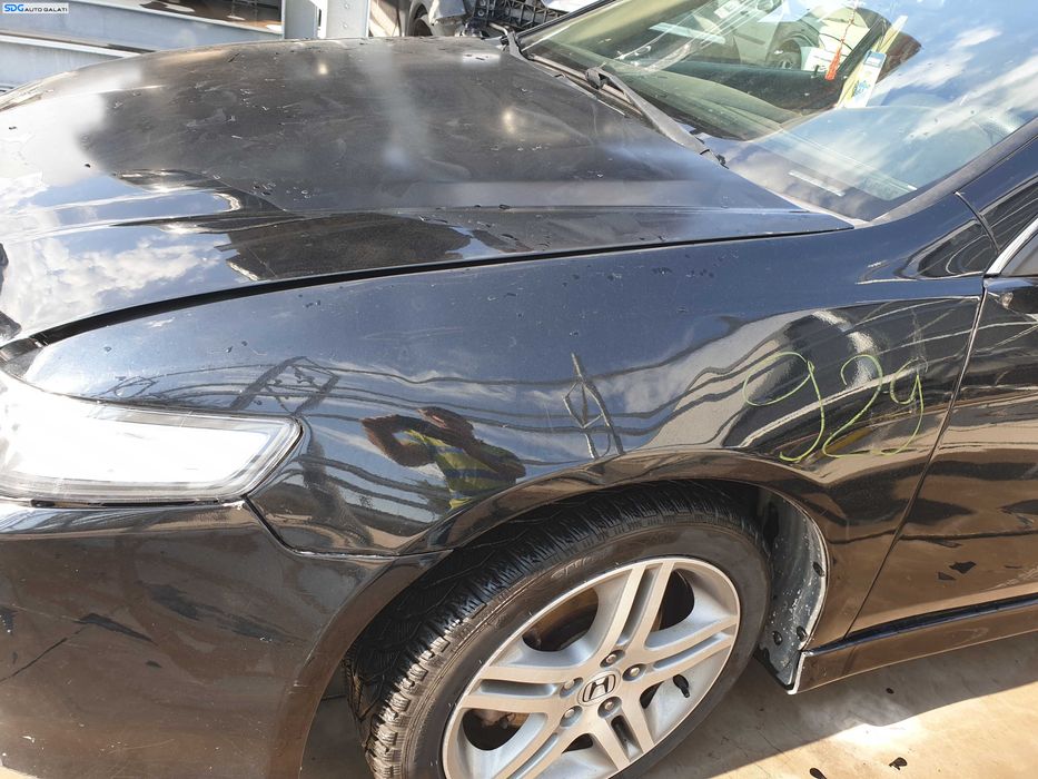 Aripa Stanga Fata Honda Accord 7 2002 - 2008 Culoare B92P Nighthawk Black Pearl [K7411]