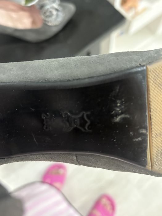 Туфли красивые замшевые