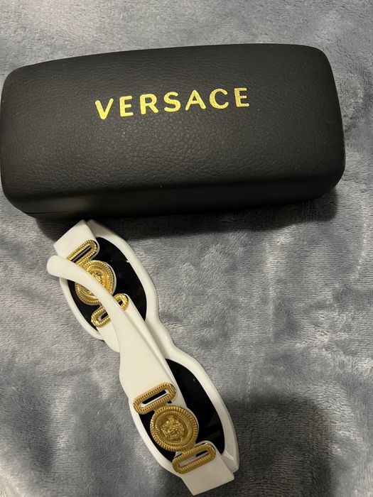 Бели очила Versace