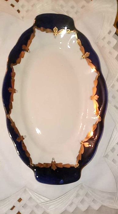 Деревянная росписная посуда в стиле хохлама старинная