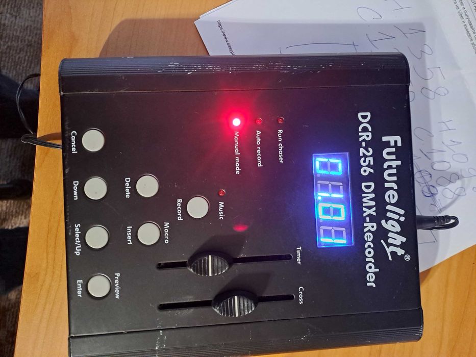 FutureLight  DCR-256  DMX-Recorder