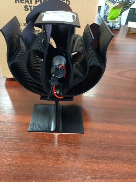 Ventilator pentru semineu, soba lemne alimentare termica 5 pale-100lei