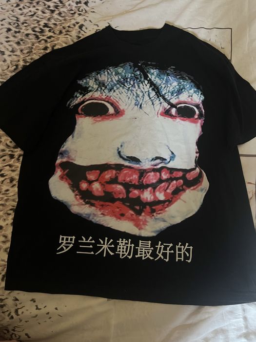 футболка horror face новая