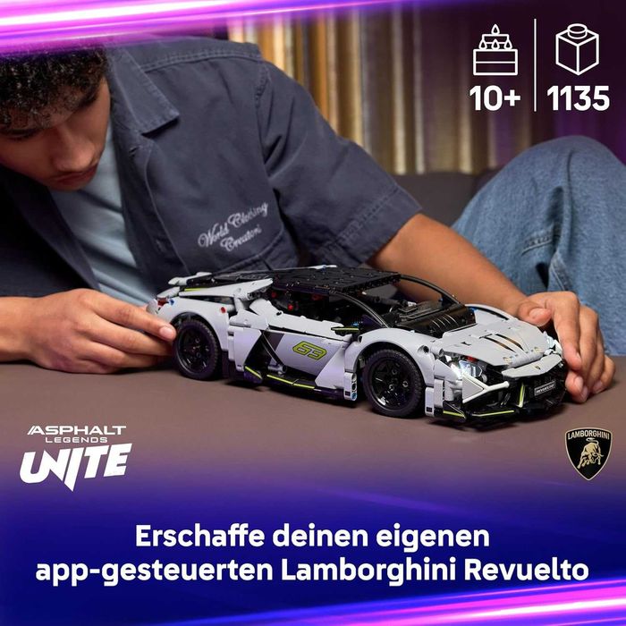 Коструктор LEGO Technic Lamborghini Revuelto! Новый! Оригинал LEGO!