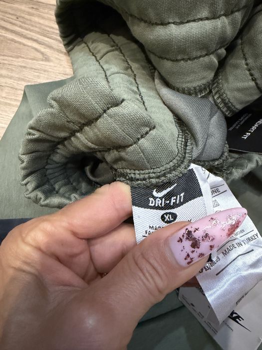 Мъжко ново спортно долнище Nike - Dri-Fit,зелено! Lн