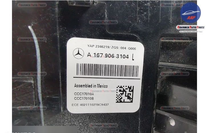 Стоп Ляв оригинален с LED Mercedes-Benz GLE-Class В167 [ , , , , , ] S