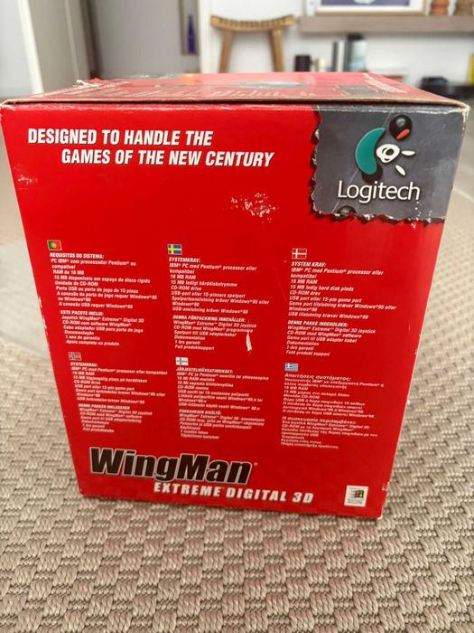 Joystick Logitech WingMan Extreme Digital 3D - Flight Simulation