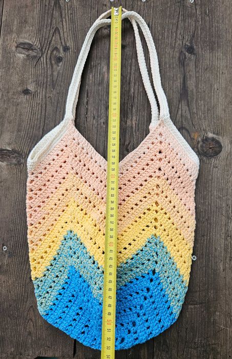 Плетена чанта на една кука