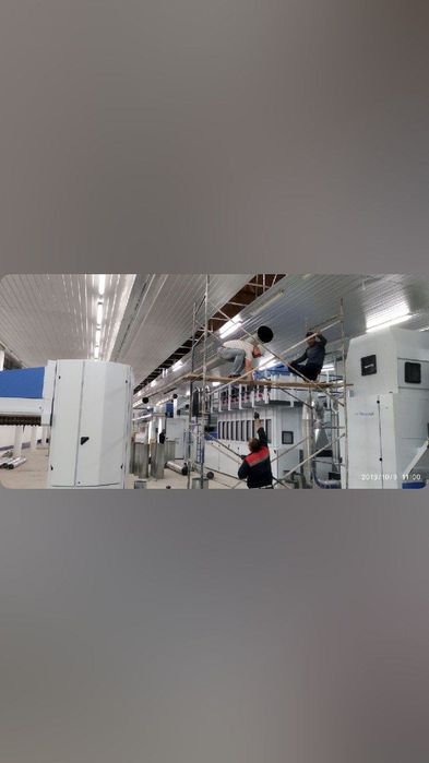 Изготовим и проведём приточно-вытежные системы вентиляции