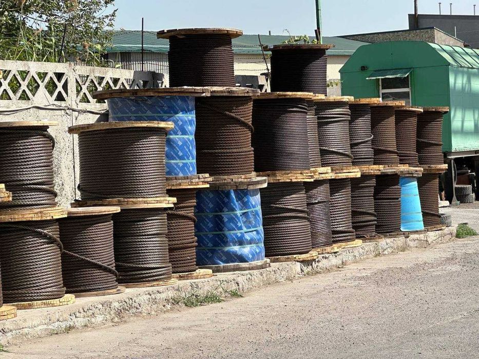 Стальной канат. Оцинкованный трос. По оптовым ценам. Доставка имеется