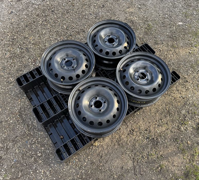 4бр.Оригинални джанти 15цола 4x100 за Renault Modus,Nissan Micra,Dacia