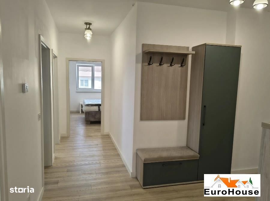 Apartament 3 camere, bloc nou, complet mobilat și utilat, cu parc