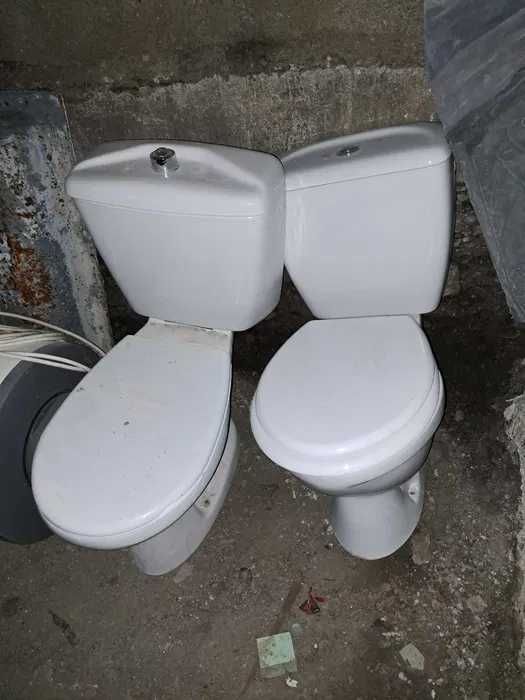 Chiuveta Lavoar baie Mondial vase WC freestanding cu rezervor si capac
