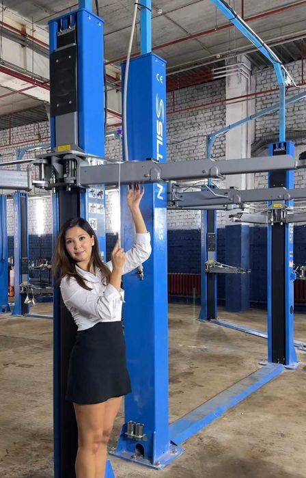 ЛУЧШИЙ Двухстоечный подъёмник авто-подъемник Көтергіш Sillan U-T45S