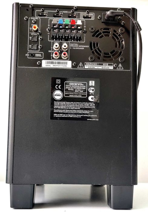 Onkyo HTX 22 HDX PAW subwoofer activ sistem audio surround 5.1 TOP