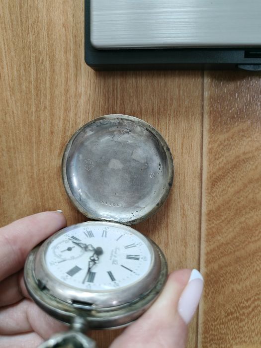 Карманные часы серебро 84 проба