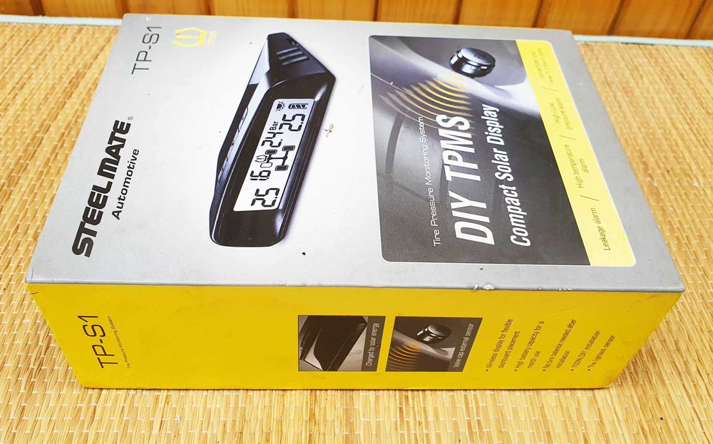 Kit 4 senzori masurare presiune aer roti cu display de la Steel Mate