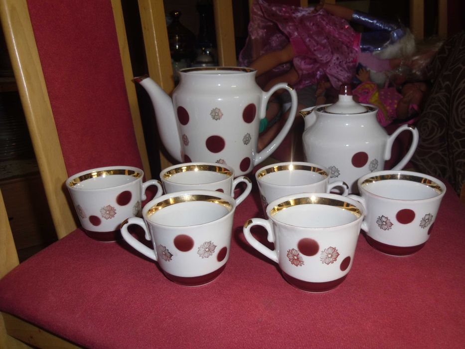 serviciu cafea portelan anii 1960