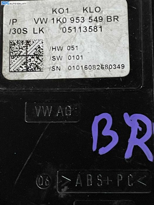 Calculator Modul Coloana Volan Seat Leon 1P 2005 - 2011 Cod 1K0953549BR [LR0121]