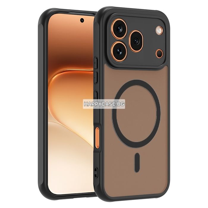 Honor 600 Pro / 600 / 600 Lite / FROSTED MAGSAFE Матов кейс гръб