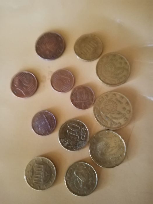 Colecție de monede vechi românești și străine