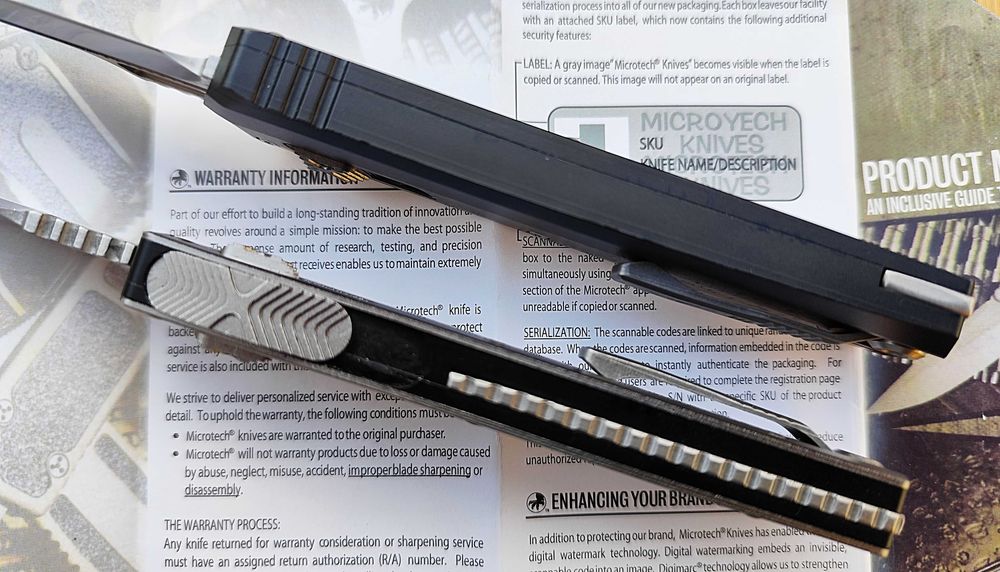 Microtech Glykon Black