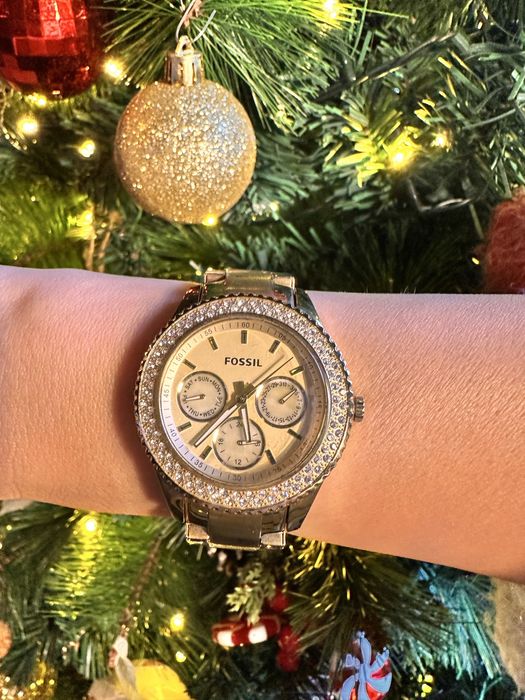 Ceas dama auriu Fossil ES3101 cu cutie de depozitare