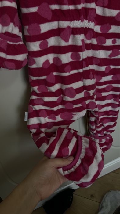 Флисовый комбенизон huppa