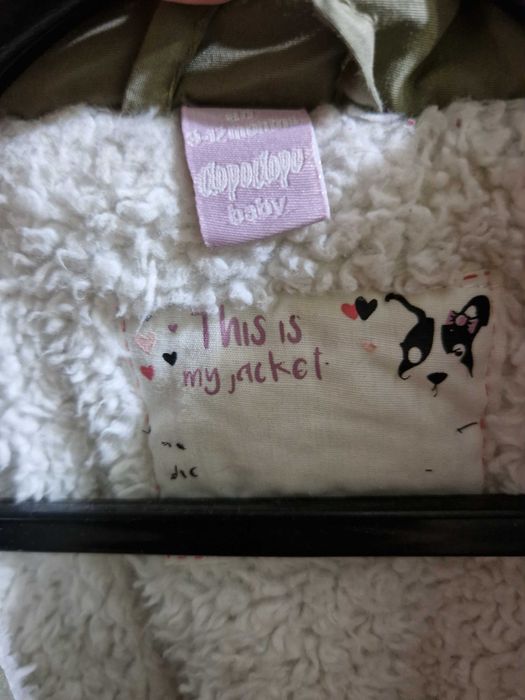 Куртка из Европы для девочки 1 год