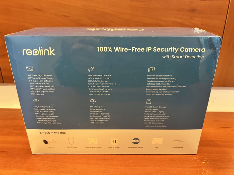 Camera de supraveghere Reolink Argus B320 + Panou Solar