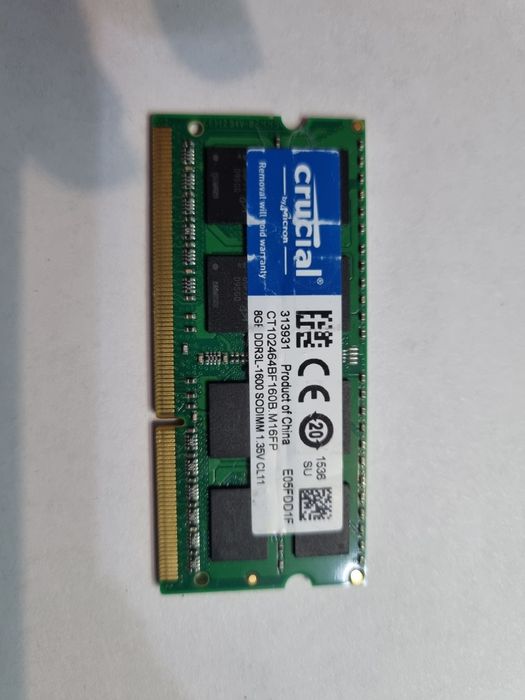Озу 8 гб ddr3 so dimm