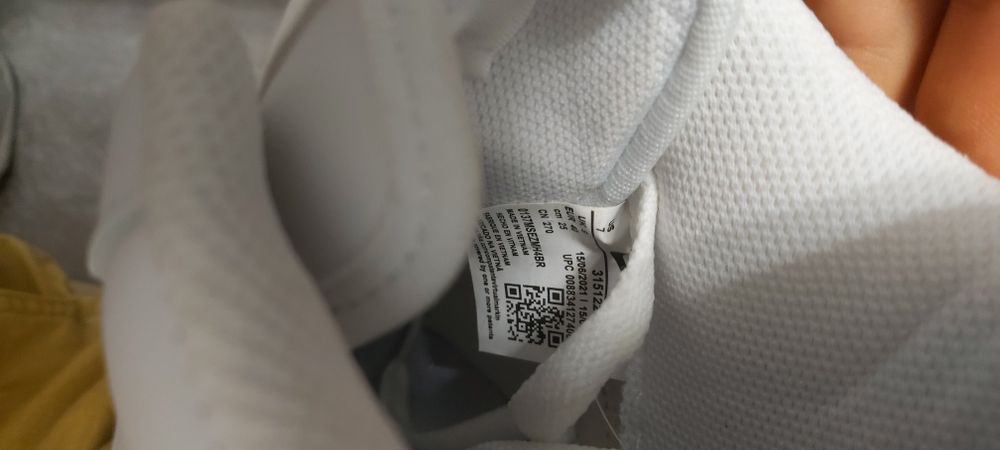 Air force 1 + rope laces gri