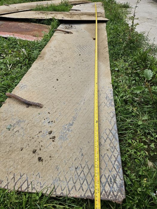 Podeț sau scări beci de acces fier 100 mm gros