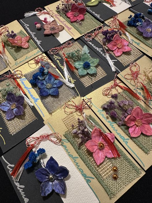 Mărțișoare handmade de diferite modele