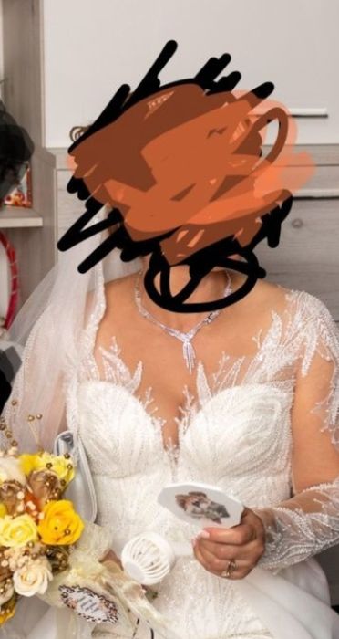 *Ocazie*Vând urgent rochie de mireasa