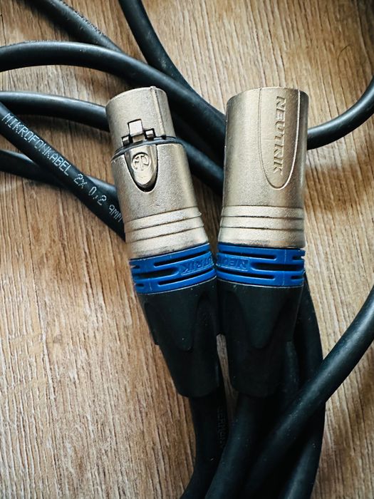 Комплект XLR кабели Neutrik – професионални, различни дължини