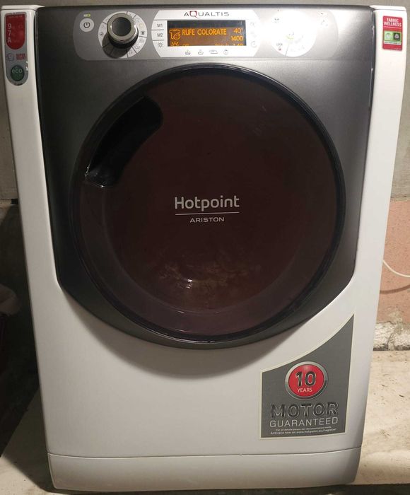 Masina de spalat rufe cu uscator Hotpoint , 1400 RPM, Spalare 9 kg, Uscare 7 kg, Clasa A, Motor Inverter