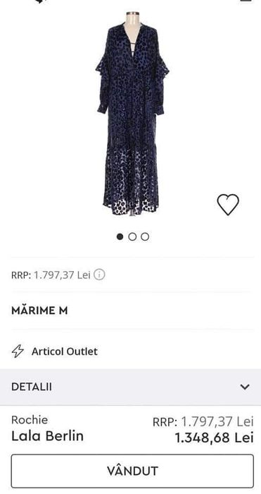 Rochie noua Lala Berlin matase
