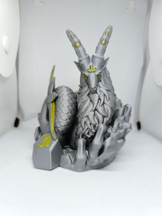 Зодиакални фигури - 3д принтирани със съзвездие отдолу