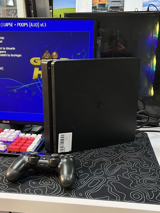 Playstation 4 slim | 512gb | прошитая | в рассрочку