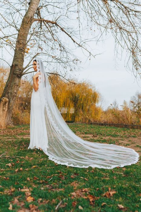 Rochie mireasa cu dantela