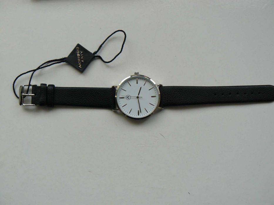 Ceas Barbati AKRIBOS XXIV AK 1033SS Nou USA Mecanism Quartz