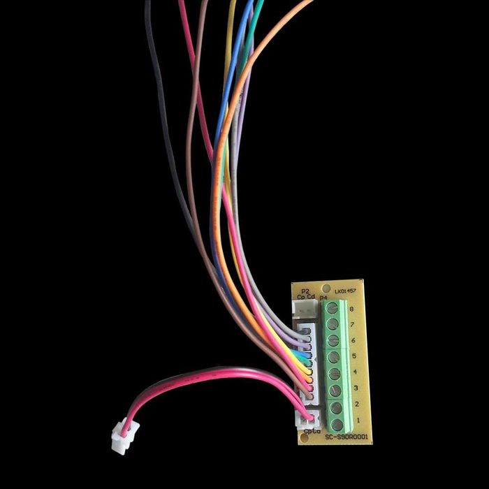 Домофонен комплект за 8 апартамента, система с 8 бутона и 8 домофона