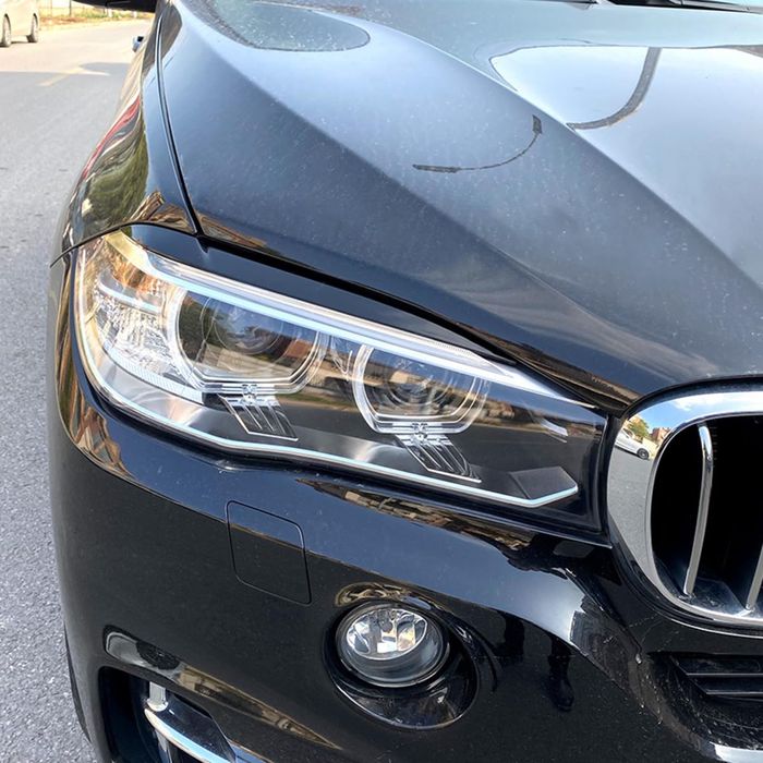 Тунинг вежди фарове BMW X5 F15 БМВ Х5 Ф15 Черен Гланц