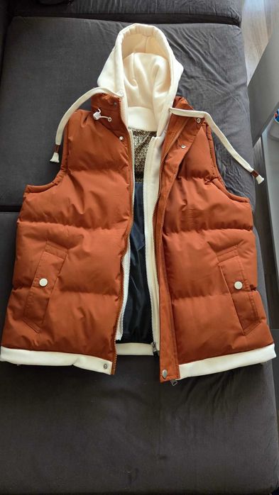 Модерна мъжка грейка с качулка