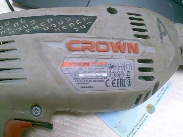 Шуруповерт Crown
